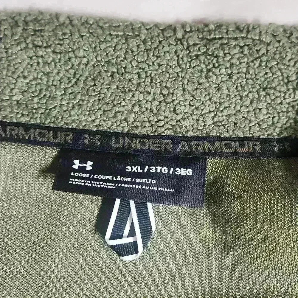 UNDER ARMOUR ⛳️ Mens UA Mission full zip Boucle Vest size mens 3xl - Picture 9 of 11